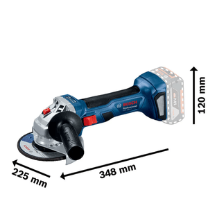 AMOLADORA BOSCH GWS 180-LI SB 18V NO INCLUYE BATERIA
