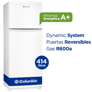 HELADERA C-FREEZER COLUMBIA 414L BLANCA CHD43/9