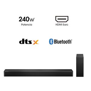 SOUNDBAR HISENSE 240W 2.1CH HS2100SB