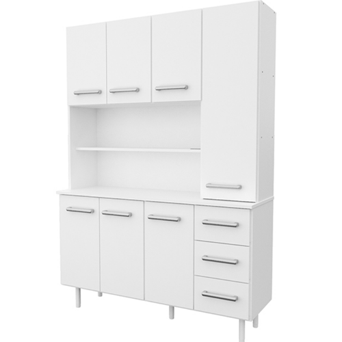 APARADOR DE COCINA MOSCONI 120 TONO BLANCO 1021
