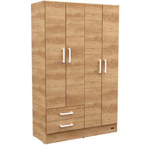 PLACARD E-MOSCONI 4 PUERTAS TONO NEBRASKA/NATURAL  113x181x46cm 55612
