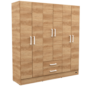PLACARD E-MOSCONI 6 PUERTAS TONO NEBRASKA/NATURAL 169x181x46 55615