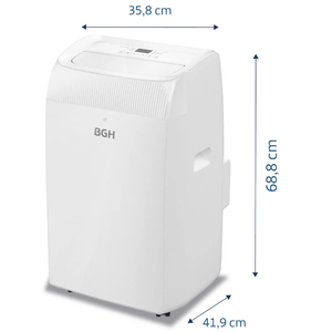 AIRE ACONDICIONADO PORTATIL BGH 3500W F-C BP35WCDV
