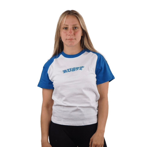 REMERA RUSTY MID TERM RAGLAN SKIMMER TEE LD DAMA