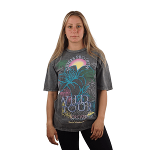 REMERA RUSTY WILD TOUR OVERSIZE TEE LD DAMA