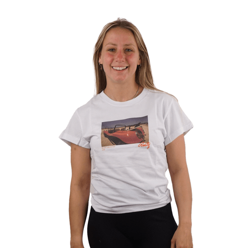 REMERA RUSTY ROAD TRIP SKIMMER TEE LD DAMA