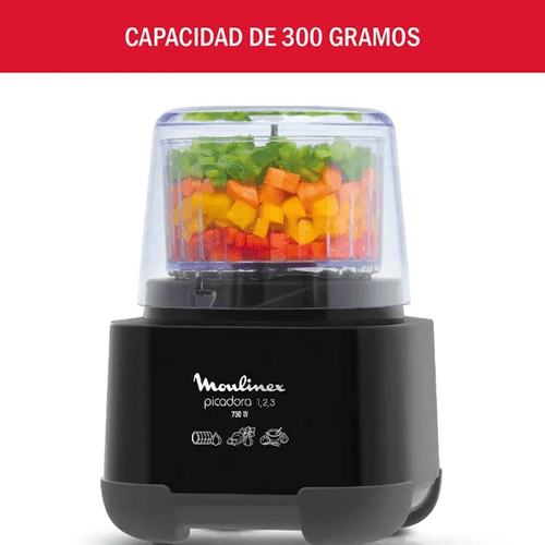 PICADOR MOULINEX 1,2,3 NEGRO AD601858