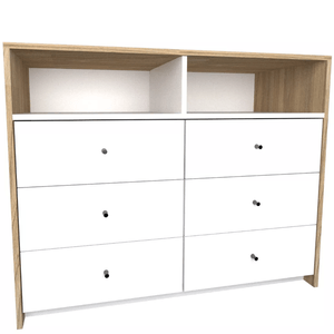 CHIFONIER TABLES 6 CAJONES 1M TONO OLMO FINLAND/EVREST 6470-COE
