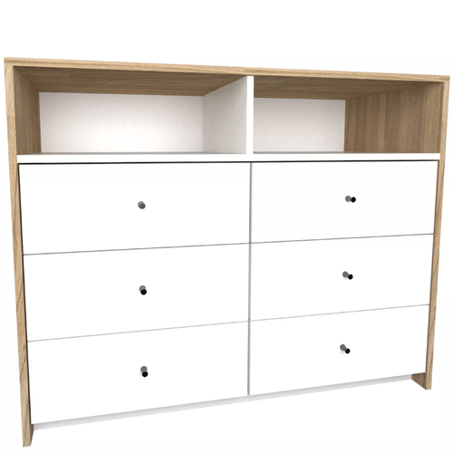 CHIFONIER TABLES 6 CAJONES 1M TONO OLMO FINLAND/EVREST 6470-COE