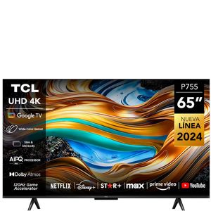 SMART TV TCL 65" 4K UHD GOOGLE TV L65P755