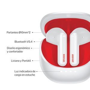 AURICULAR X-VIEW IN EAR XPODS RIVER BLANCO