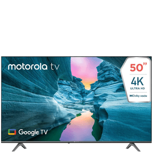 SMART TV MOTOROLA 50" 4K UHD GOOGLE TV MT5000