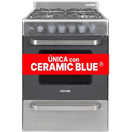 COCINA ESKABE 57cm ACERO INOX. MULTIGAS Q10 XG