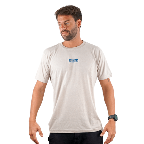 REMERA DRILLS MUNDO BEIGE HOMBRE