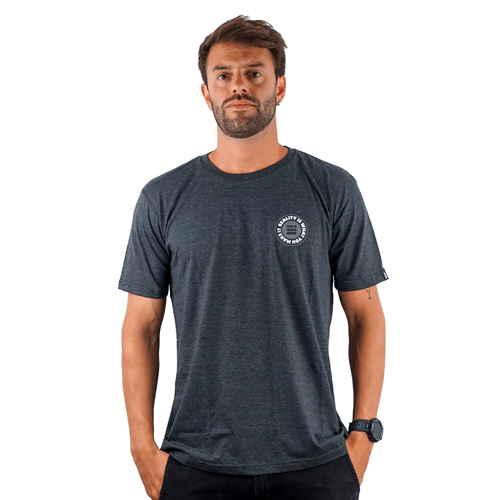 REMERA DRILLS RUEDA GRIS HOMBRE