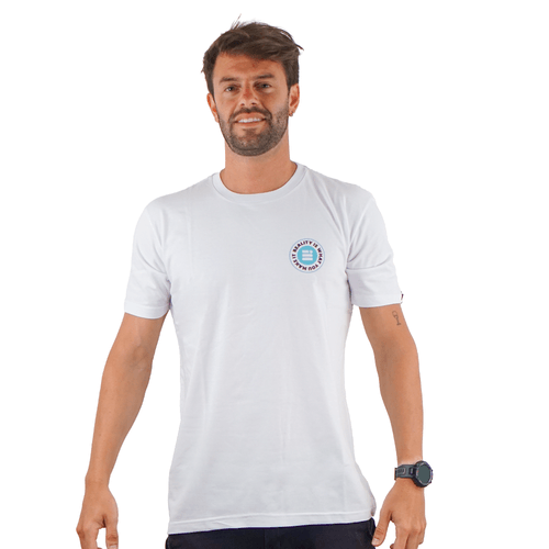REMERA DRILLS RUEDA BLANCO HOMBRE