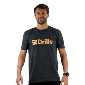 REMERA DRILLS D2613 GRIS HOMBRE