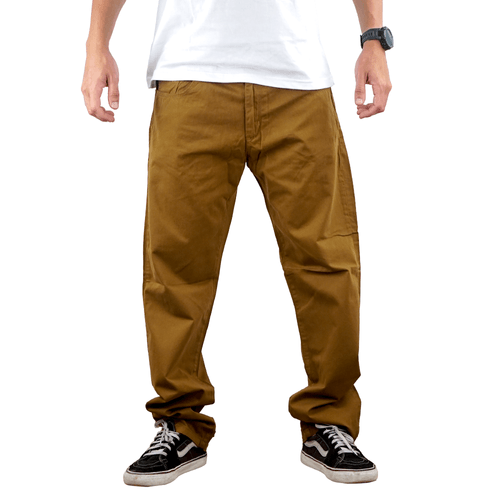 PANTALON DODGERS MOSTAZA HOMBRE