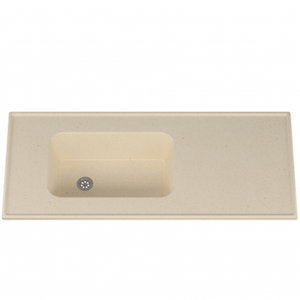 MESADA INTEGRAL DURAFORT  120x60cm SIN ZOCALO BEIGE MM810