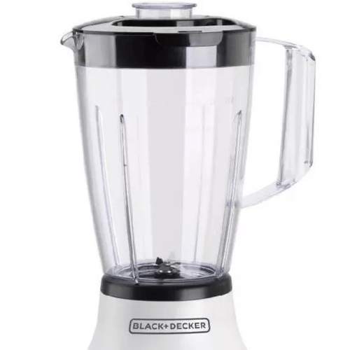 LICUADORA BLACKA & DECKER 1.25L 550W BLANCA BL1002