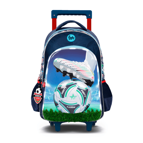 MOCHILA FOOTY CARRO 18 LUZ CHAMPIONS LEAGUE