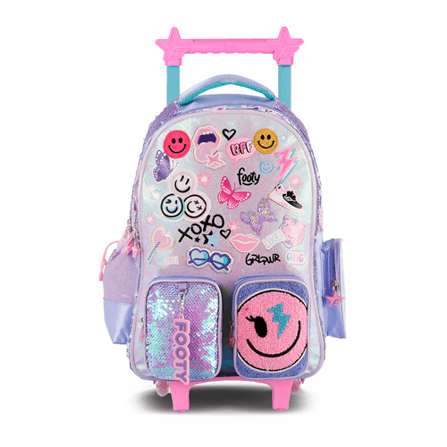 MOCHILA FOOTY CARRO 18 HAPPY SMILE