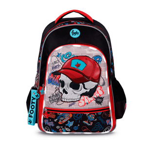 MOCHILA FOOTY ESPALDA 18 LUZ SKULL