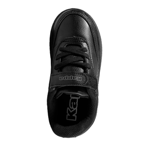 ZAPATILLAS KAPPA K LOGO LINATE VELCRO NEGRO NIÑO