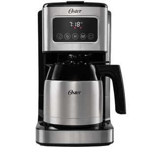 CAFETERA DE FILTRO OSTER 8 TAZAS TERMICA PANTALLA TACTIL BVSTDC4404-054AR