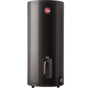 TERMOTANQUE RHEEM 85L ELECTRICO DE PIE GRIS CONEXION SUPERIOR