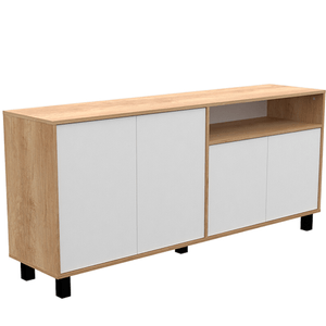 VAJILLERO E-MOSCONI DOORS 170 TONO NEBRASKA NATURAL /BLANCO 56926
