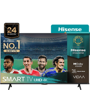 SMART TV HISENSE 58" 4K ULTRA HD A6N