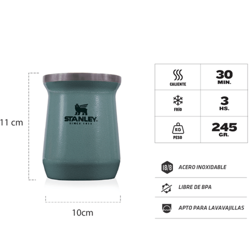MATE STANLEY 236ml VERDE