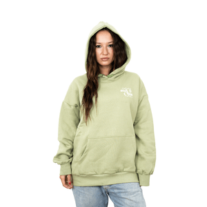 BUZO BILLABONG TIKI SNAKE OVER HOOD VERDE MUJER