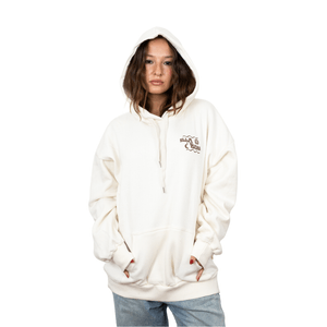 BUZO BILLABONG TIKI SNAKE OVER HOOD CRUDO MUJER