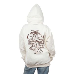 BUZO BILLABONG TIKI SNAKE OVER HOOD CRUDO MUJER