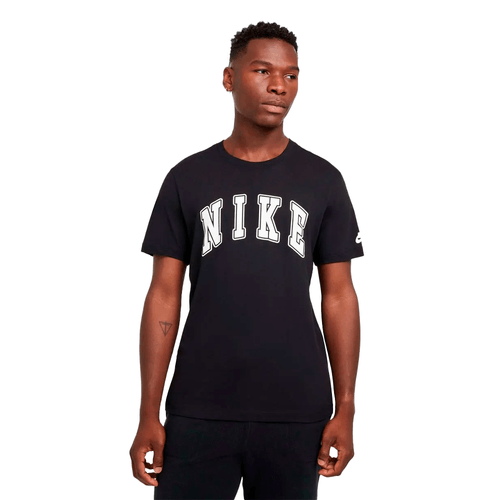 REMERA NIKE NSW TEE CLUB SSN NEGRO HOMBRE