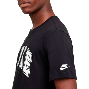 REMERA NIKE NSW TEE CLUB SSN NEGRO HOMBRE