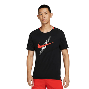 Remera Nike Dri Fit Rise 365 Neg Hombre