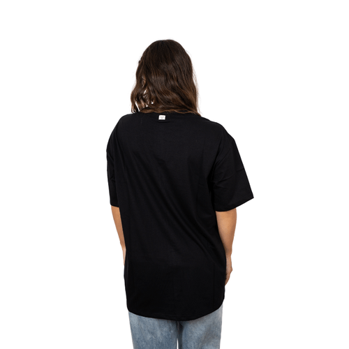 REMERA BILLABONG ONE OVER DAMA NEG