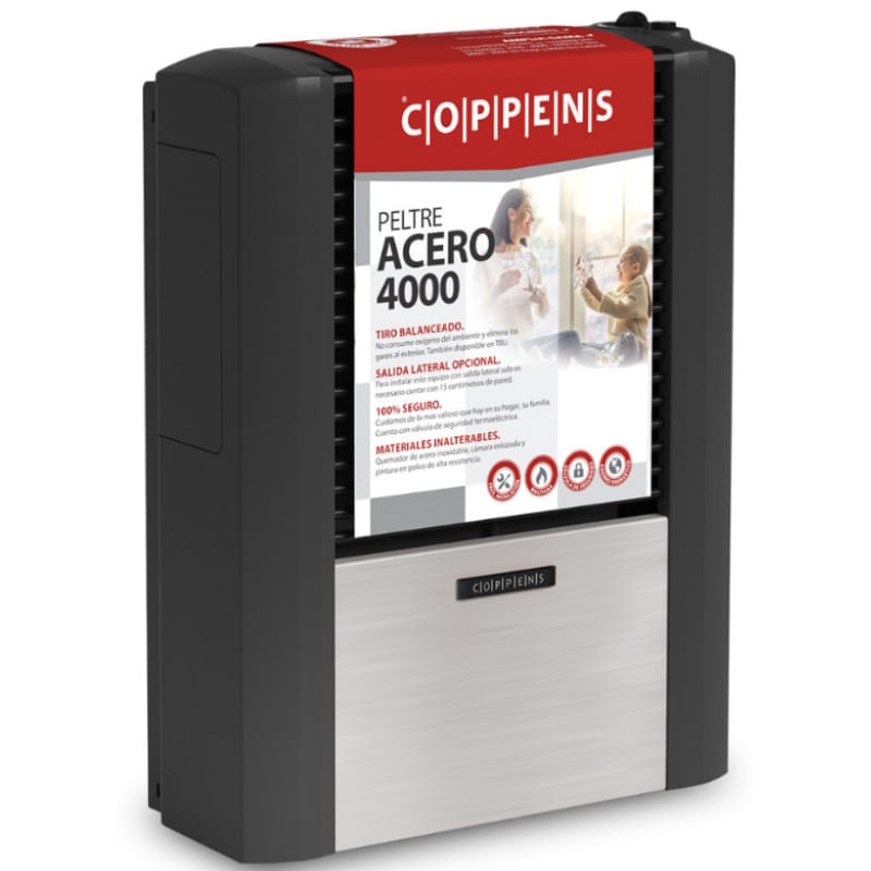 Calefactor-Peltre-Acero-Coppens-4000-TB-TBU