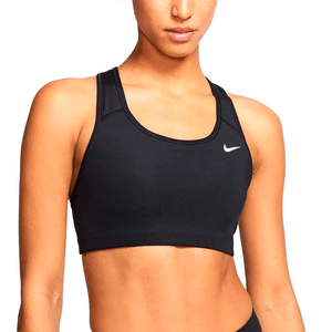 TOP NIKE MED NON PAD BRA NEGRO MUJER