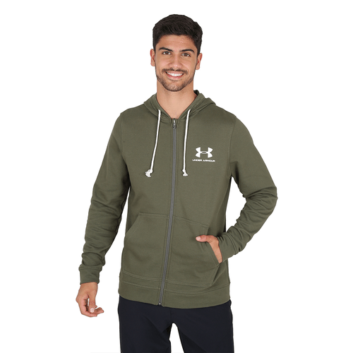 BUZO UNDER ARMOUR SPORTSTYLE TERRY VERDE HOMBRE