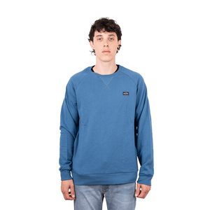 BUZO BILLABONG JOURNEY LIGHT CREW AZUL HOMBRE