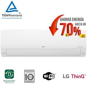 AIRE ACONDICIONADO LG 5275W F-C INVERTER WIFI S4-W18KL31A