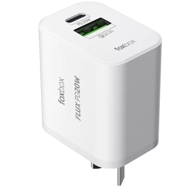 Cargador De Pared Foxbox Flux 20w Pd Blanco 2.png