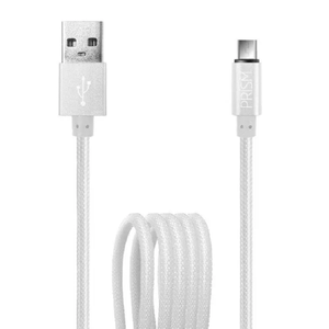 CABLE FOXBOX PRISM TYPE-C 1.25m BLANCO