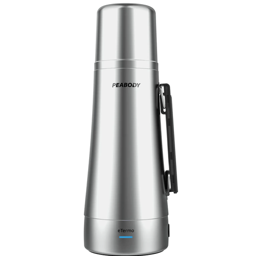 TERMO PEABODY ETERMO 1LT ELECTRICO 700W SILVER PE-ETA1001S