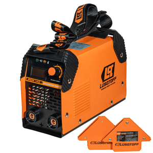 SOLDADORA LUSQTOFF IRON-140 INVERTER + 2 ESCUADRAS