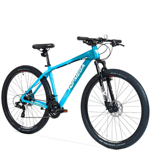 MTB R29 TOPMEGA SUNSHINE 21V CUADRO ALUMINIO CELESTE TALLE M-18